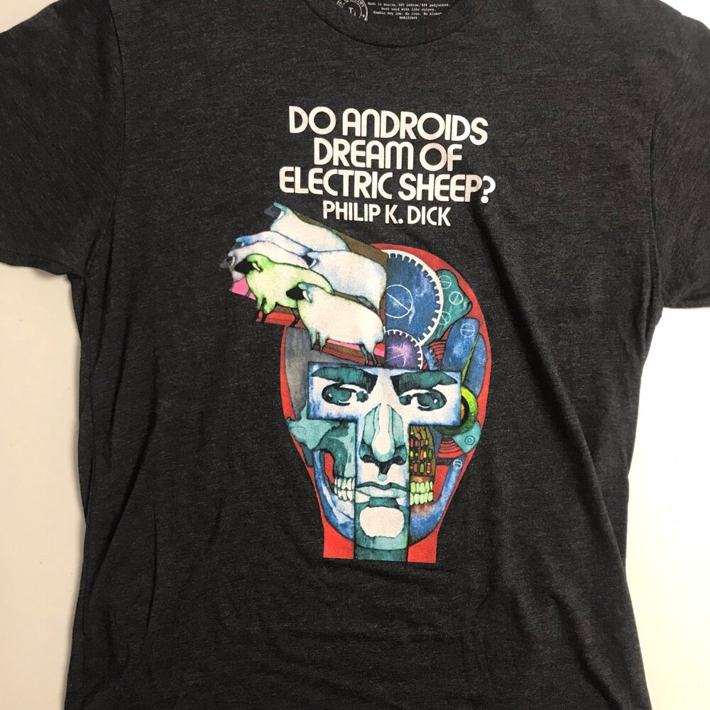 Dark Gray Philip K. Dick Graphic Tee